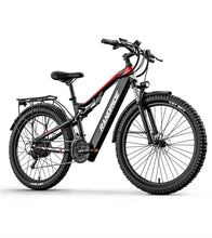 [EU DIRECT] RANDRIDE YG90B Black 48V 17AH 1000W 27.5*2.4 Inch Electric Bicycle 80-90KM Mileage Range Max Load 120KG