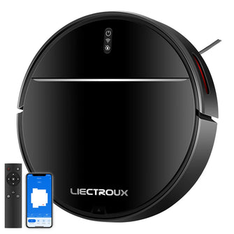 Liectroux M7S Pro Robot Vacuum Cleaner – 4000Pa Suction, 2-in-1 Vacuum & Mop, Smart Navigation, App & Voice Control