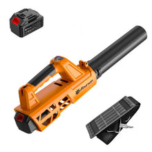 Foursun LB01 Cordless Leaf Blower, 1500G Blowing Force, 606 m³/h Airflow, Brushless Motor, 5-Speed, 4.0Ah Battery up to 120 Mins, Lightweight with Strap