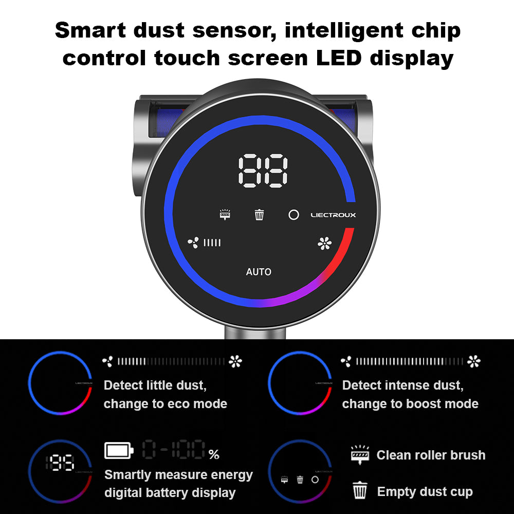 Liectroux i10 - porszenzoros olcsó állóporszívó 3 Liectroux i10 - porszenzoros olcsó állóporszívó 2