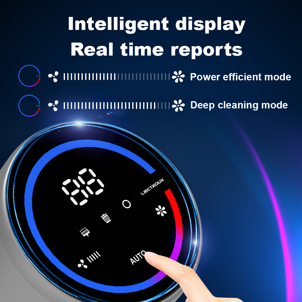 Liectroux i10 - porszenzoros olcsó állóporszívó 4 Liectroux i10 - porszenzoros olcsó állóporszívó 3