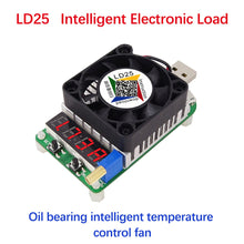 RIDEN LD25/LD35 USB Interface Electronic Load Resistor Discharge Battery Test LED Display Fan Adjustable Current Voltage
