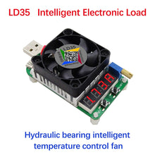 RIDEN LD25/LD35 USB Interface Electronic Load Resistor Discharge Battery Test LED Display Fan Adjustable Current Voltage