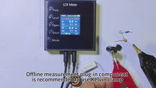 LCR- P1 Mini Intelligent Tweezers LCR SMD ESR Tester Resistance, Capacitance, Inductance, Continuity Test and Measurement Tools