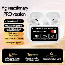 A9 Pro Wireless Earbuds Active Noise Cancellation 68H Battery Life LCD Touch Control IPX4 Waterproof Bluetooth 5.4